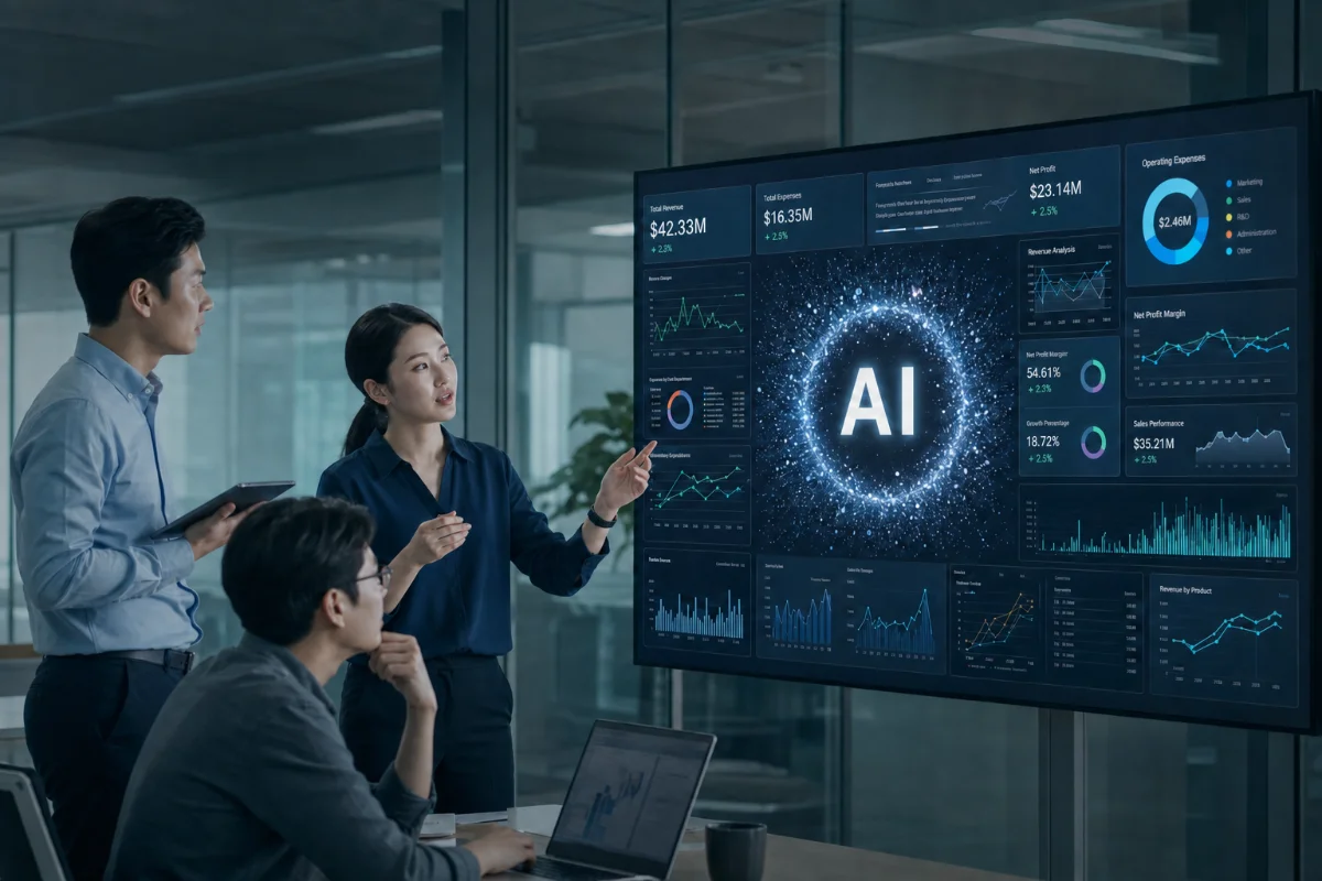 AI 인사이트 스튜디오 화면